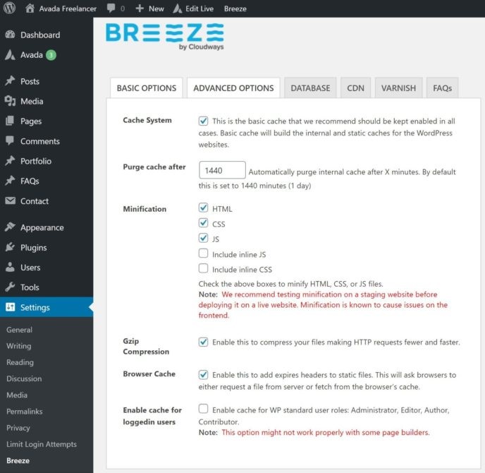 افزونه Breeze