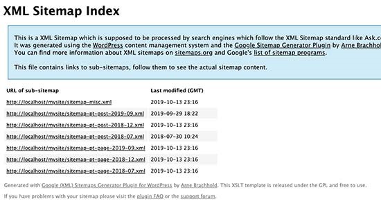 ساختن نقشه سایت XML در ووردپرس با استفاده از Google XML