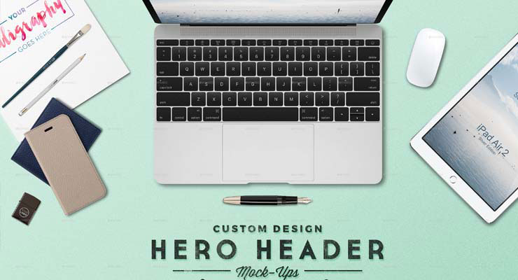 تکنیک hero header در طراحی سایت حرفه ای 