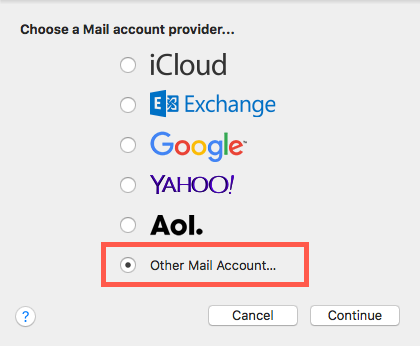 3 other email account