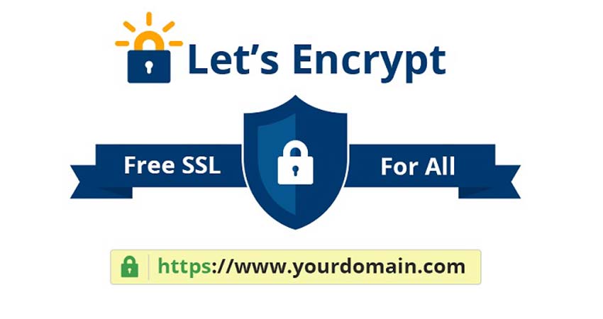 نصب let's encrypt