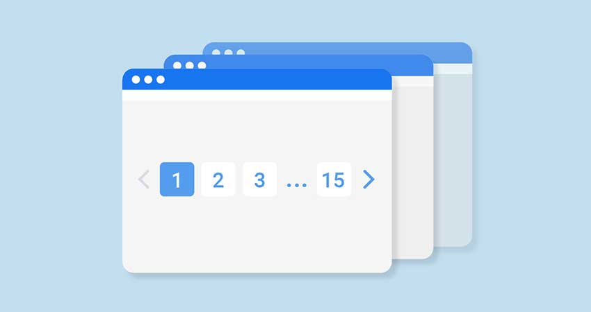 pagination و سئو سایت
