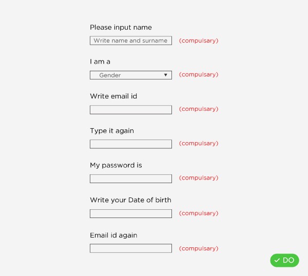 form designing level 1 4