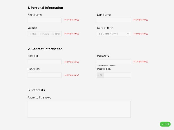 form designing level 4 2