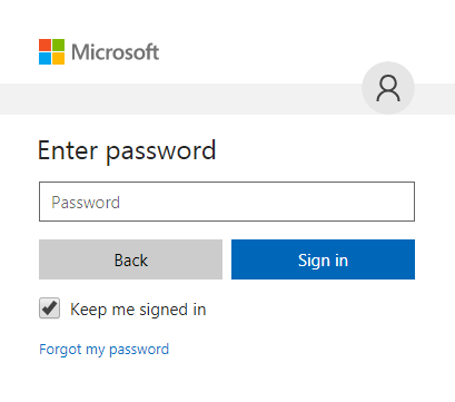 ux login microsoft