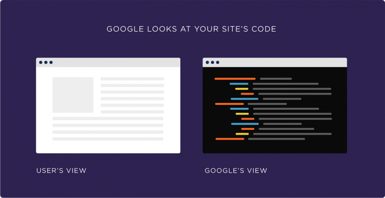 تفاوت دید کاربر و گوگل نسبت به سایت