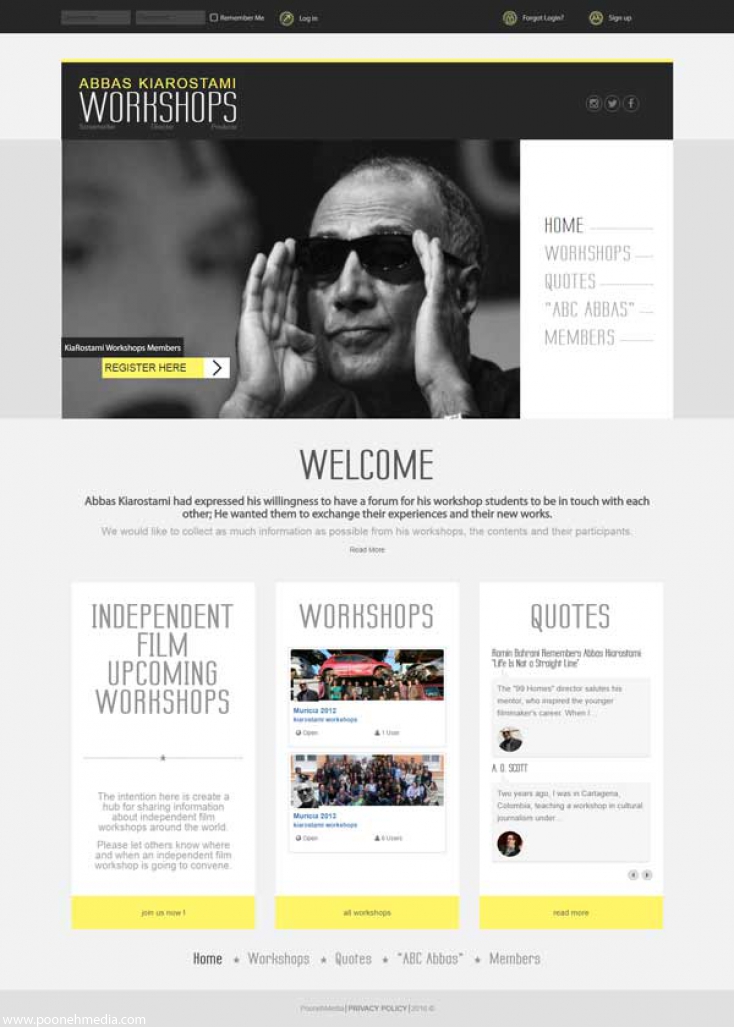 طراحی وب سایت شخصی