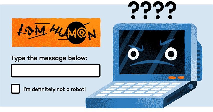 کپچا چیست و چه زمانی از CAPTCHA استفاده کنیم؟ 