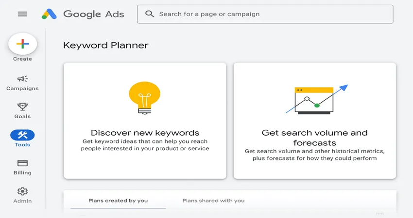 Google Keyword Planner