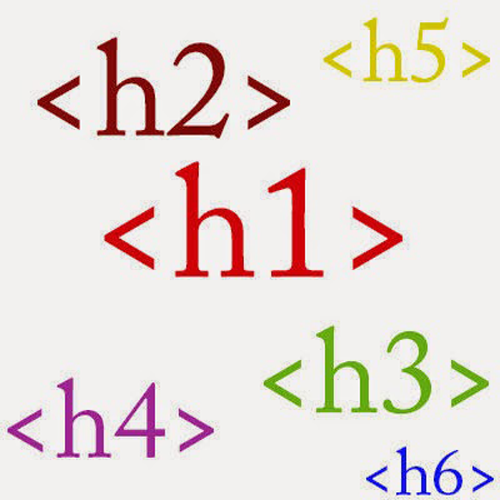 انواع تگ H