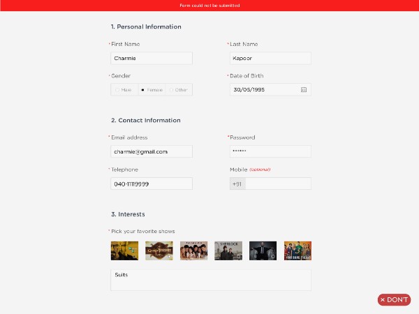 form designing level 9 1