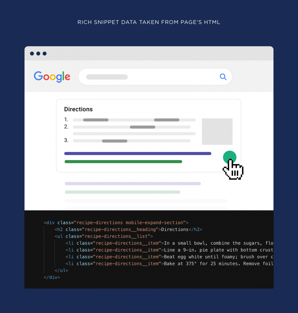 دریافت اطلاعات ریچ اسنیپت از html