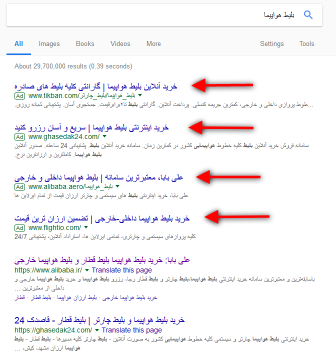 استفاده از ادوردز برای لینک اول