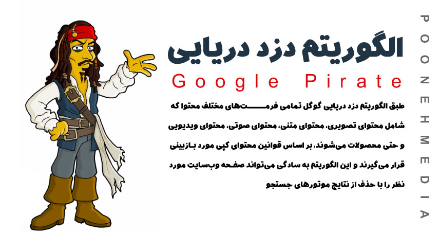 کدام الگوریتم گوگل روی محتوای کپی است