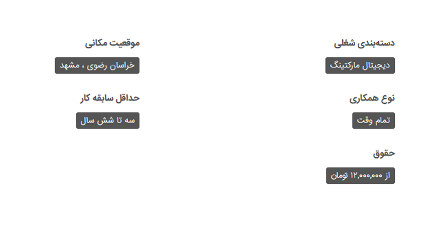درآمد متخصص سئو