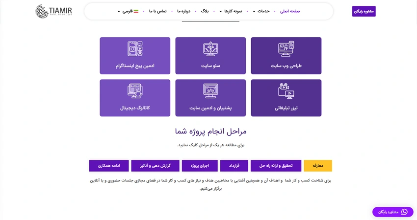 آژانس دیجیتال مارکتینگ تیامیر (Tiamir)