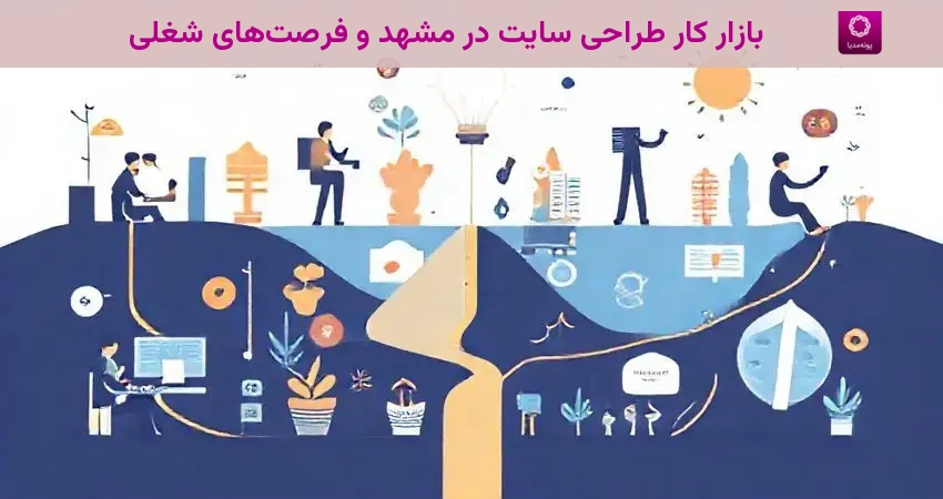 بازار کار طراحی سایت در مشهد و فرصت‌های شغلی