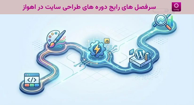 سرفصل های رایج دوره های طراحی سایت در اهواز