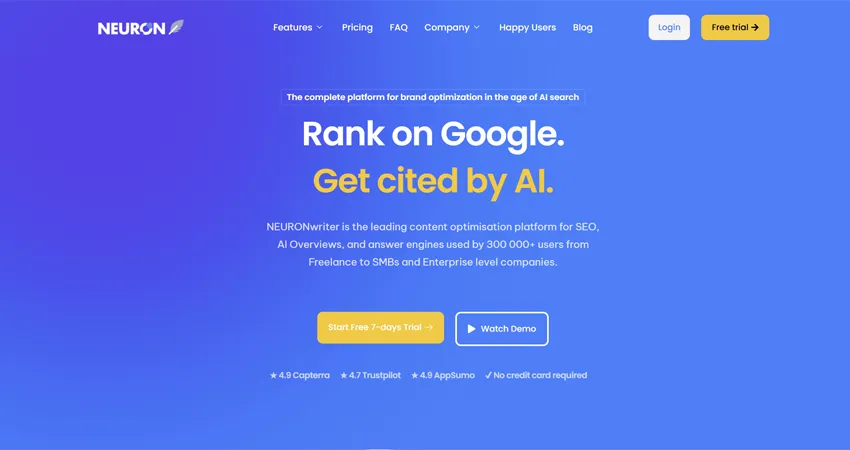 NeuronWriter جایگزین اقتصادی و قدرتمند برای تحلیل محتوا